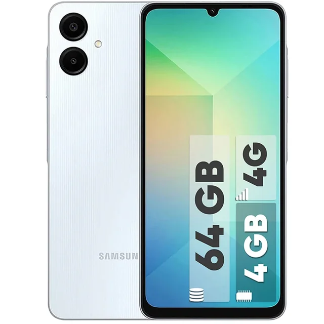 گوشی موبایل سامسونگ مدل Galaxy A06 دو سیم کارت ظرفیت 64 گیگابایت و رم 4 گیگابایت