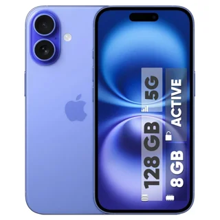 گوشی موبایل اپل مدل iPhone 16 CH دو سیم کارت ظرفیت 128 گیگابایت و رم 8 گیگابایت- اکتیو