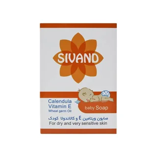 صابون بچه سیوند حاوی عصاره کالاندولا و ویتامین E وزن 90 گرم